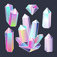 Crystal Sticker Set