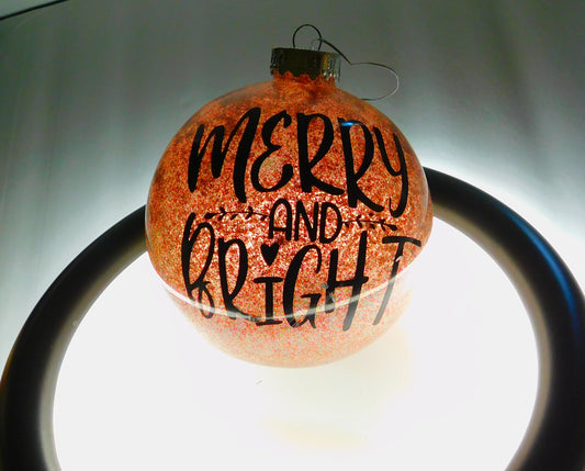Ornament Merry and Bright