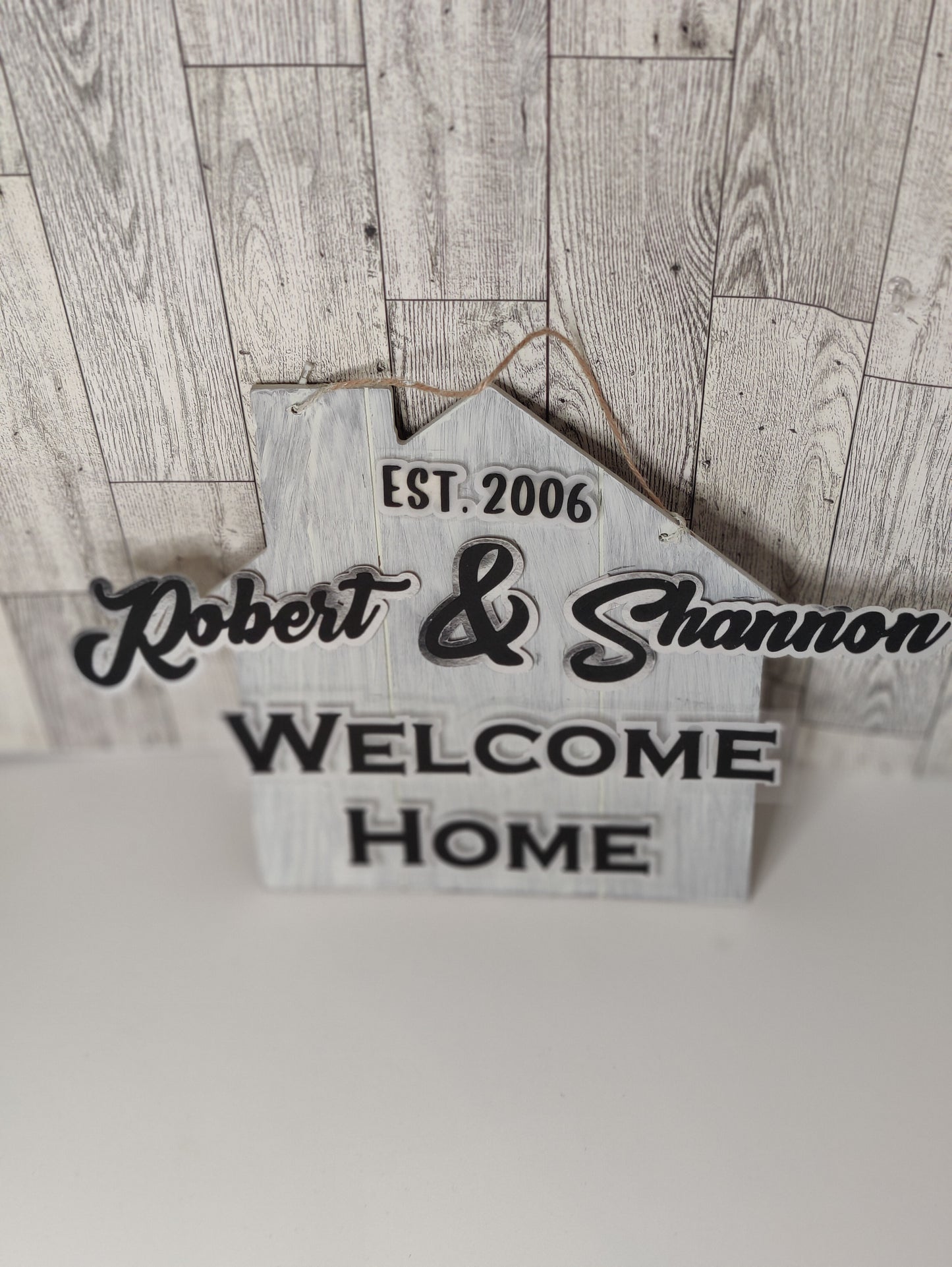 Welcome Home Sign